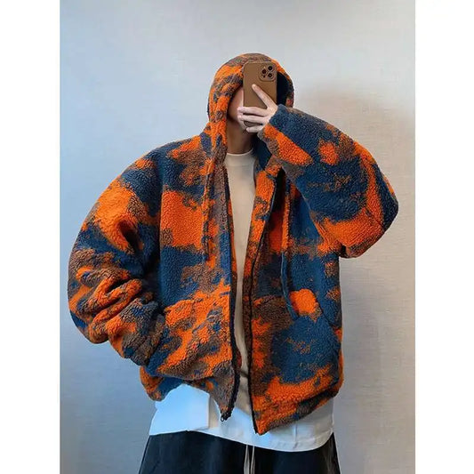 Casual fleece Jacket Mens