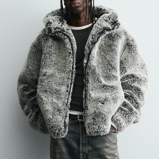 Men's Faux Fur Jacket